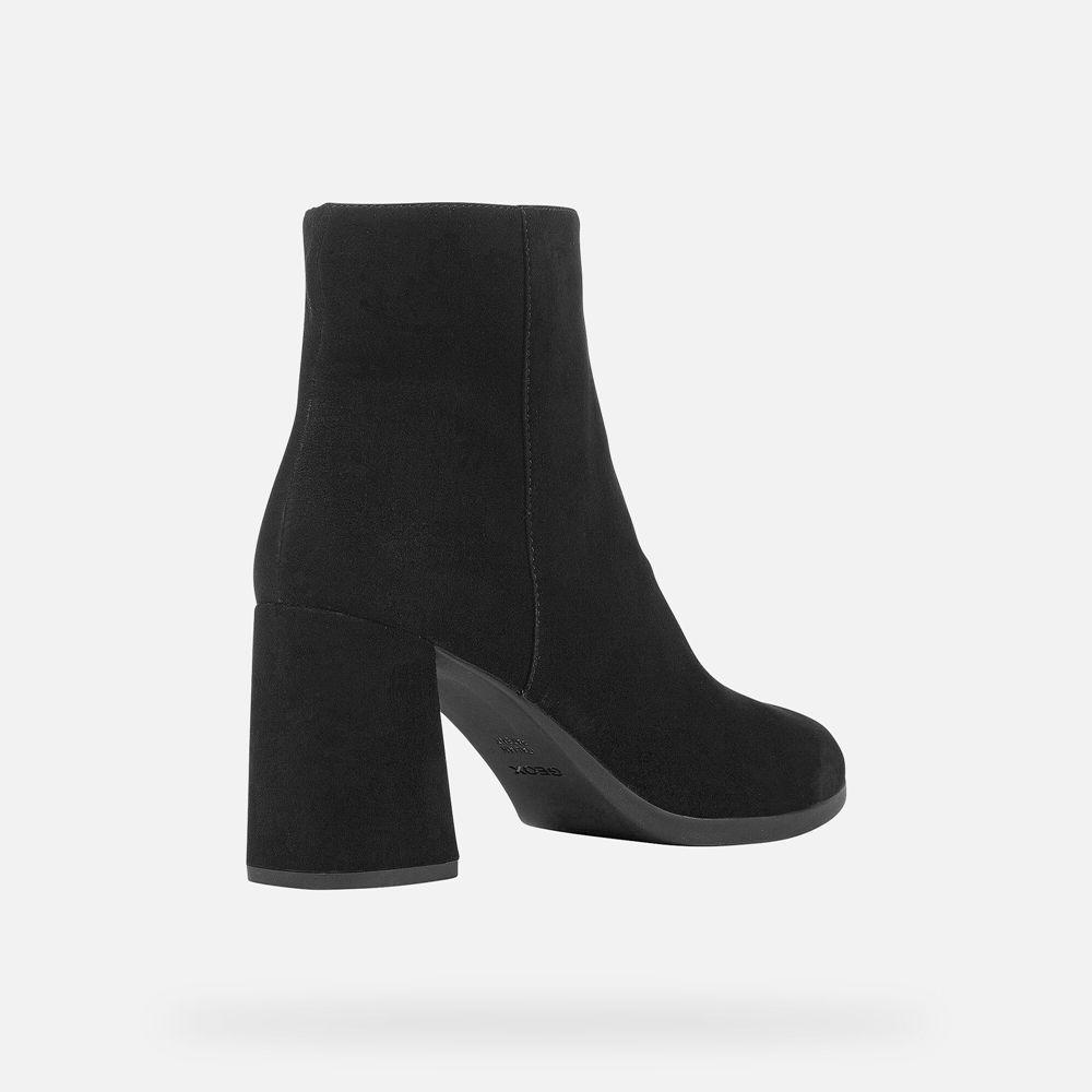 Geox Ankle Boots Black Calinda - Geox Womens Shoes - YSOTAK250